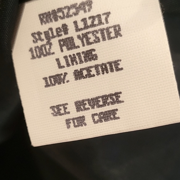 LAUNDRY by Shelli Segal Solid Black dress size 14 - Picture 7 of 9